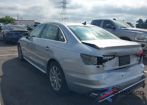 2021 Audi A4 Premium 40 Tfsi Quattro S Tronic z USA, uszkodzony, nr VIN WAUABAF4XMA002995